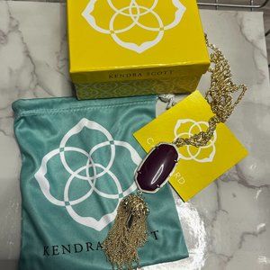 NWT Kendra Scott Rayne tassle long necklace